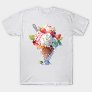 Ice Cream Sundae T-Shirt